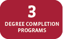 3 Degree Completion Programs 3 Degree Completion Programs
