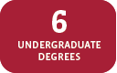 6 Undergraduate Degrees 6 Undergraduate Degrees