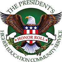 The President's Higher Education Community Service Honor Roll The President's Higher Education Community Service Honor Roll