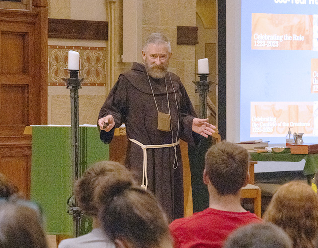 Fr. Conrad Targonski Teaching