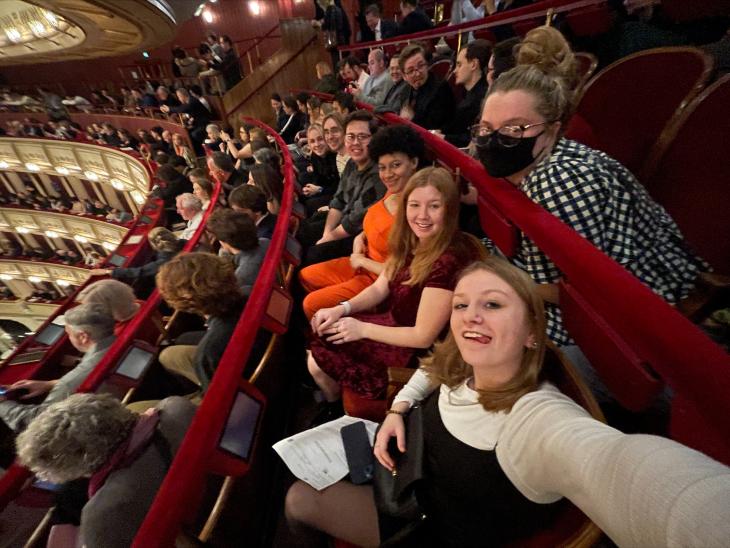 At the opera At the opera in Vienna