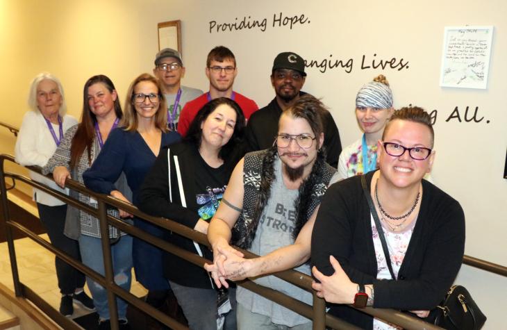 Catholic Charities Warming Center staff