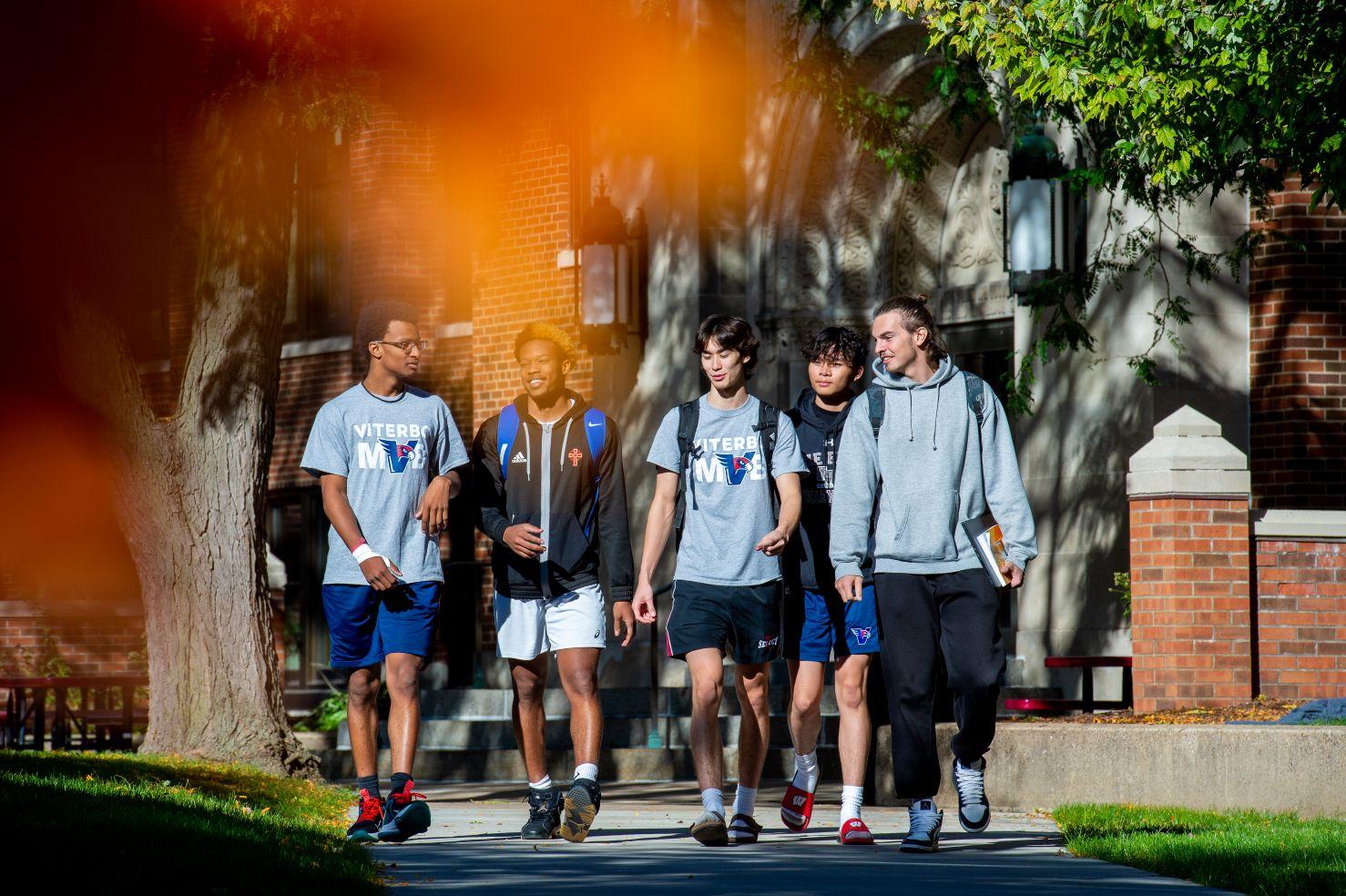 Students Walking