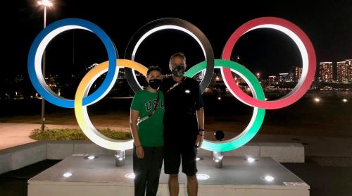 Kelly and Nicki Skinner in Tokyo Kelly and Nicki Skinner in Tokyo