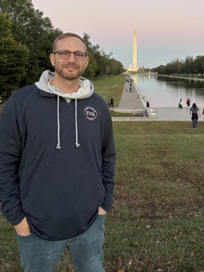 Schoonover in D.C. Brandon Schoonover in Washington, D.C.