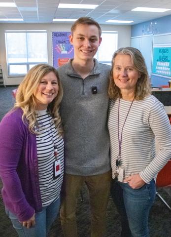 Sarah Mumaw-Flury, Nathan Alberts, and Suzanne Alberts